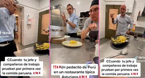 Cocinera peruana en España deja en 'shock' a chef y compañeros al hacer causa limeña: "Para venderlo"