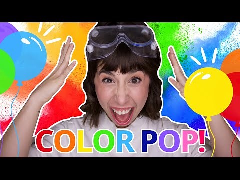 Balloon POP! Learn to Mix Colors for Kids | Read Aloud, Sing, and Play Along with Bri Reads