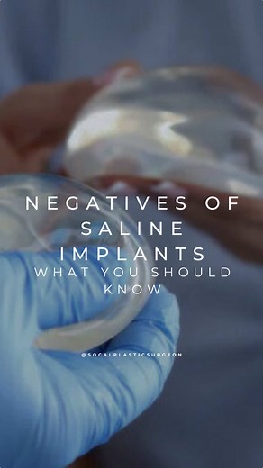 Are you having a hard time choosing implants for breast augmentation? 🤔 Before you decide, here’s what you really need to know about the potential downsides of saline implants: 1️⃣ Saline implants are filled with saltwater 2️⃣ The scalloped edges create unnatural look 3️⃣ Does not change its shape with your body during movements, like running 4️⃣ Saline implants may need to be replaced more frequently than silicone implants. Making an informed decision is key! 💡 Always talk to your surgeon to 