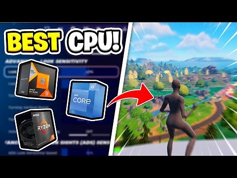 The BEST CPU's For Fortnite! (240+ FPS!)