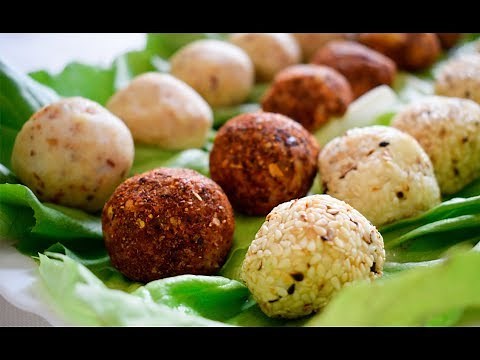 Posno predjelo: 3 vrste kuglica od jedne smese