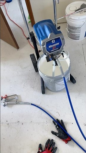 Spray Paint a Room in Minutes with the Graco X7!