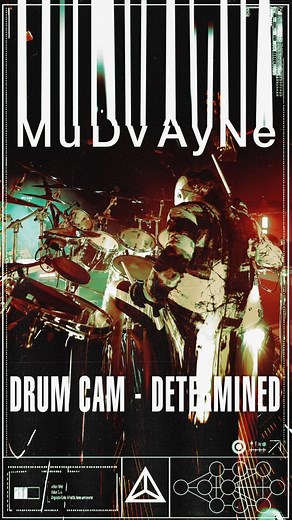 MuDvAyNe | Determined - Full Drum Cam now available on our official #Youtube channel (link in bio) . . 🎥 @wombatfire #Mudvayne #live #drummers #drums... | Instagram
