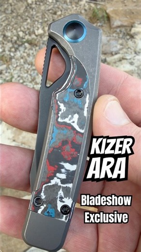 Kizer Ara Bladeshow Exclusive #kizer #kizerknives #youtubeshorts #ytshorts #shorts #newpost #edc