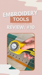 Watch Pinking Shear Rotary Cutter Review on Amazon Live