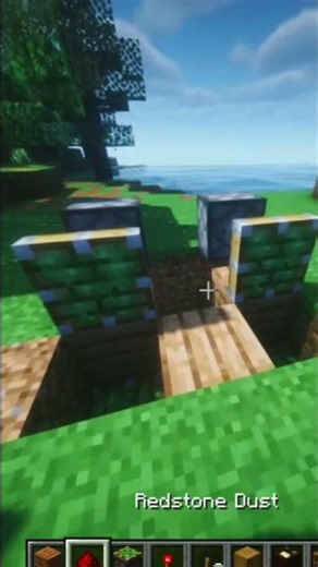 "Minecraft Space Saving Hack! 🤯 Double Workstation Swapper!"#minecraft #minecraftrealistic #memes#