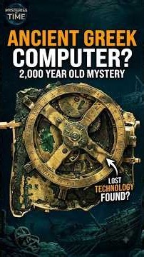 Ancient Greeks Built a Computer 2,000 Years Ago #Antikythera Mechanism #ancientcomputer#ancientGreek