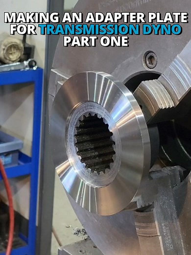 Making an Adapter Plate for Transmission Dyno - Part One