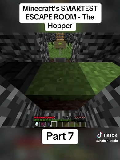 Minecraft's Smartest Escape Room: The Hopper Challenge