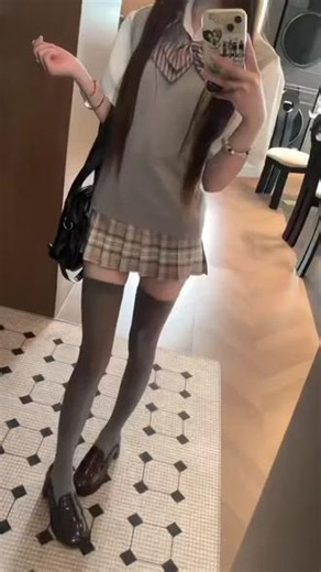 奶白色白色连裤袜区别展示！！ #连裤袜 #白色连裤袜 #厚白美学 #二次元穿搭 #jk穿搭
