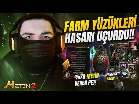 70 METİN VEREN PET Mİ ?? 😲😲 FARM SETİ HAZIR !! Metin2 Eskiler2