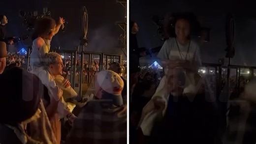 Kylie Jenner, Travis Scott's Daughter Supports Dad at Late-Night Coachella Set