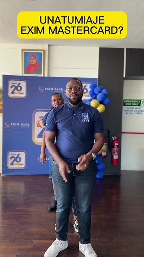 Je, unatumiaje Exim MasterCard yako? #EximBank #eximmastercard