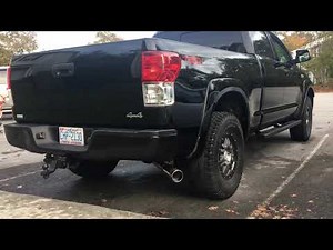 2011 Toyota tundra with MBRP Exhaust.
