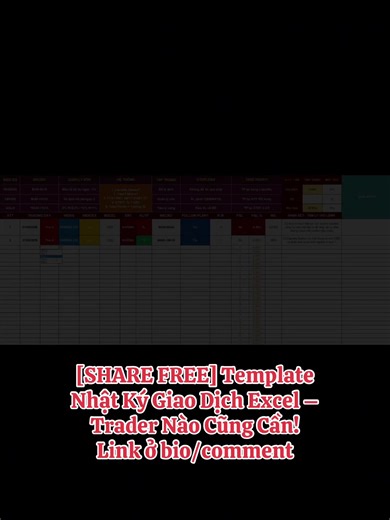 FREE Template Nhật Ký Giao Dịch Excel – Trader Nào Cũng Cần! Mình share FREE template nhật ký giao dịch Excel cho anh em trader nào cần 📊 Giúp bạn: * Quản lý lệnh rõ ràng * Theo dõi R:R, winrate * Cải thiện tâm lý & kỷ luật 👉 Join Telegram để tải file ngay 🔥🔥 📥 Link: https://t.me/justinnguyenvipictgold #trading #justinnguyentrading #daytrading #tradervietnam #tradingforex