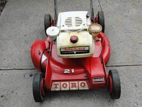 1968 Toro Whirlwind self Propelled 21" lawn mower