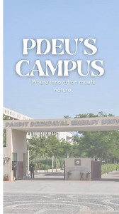 Surrounded by greenery and equipped with state-of-the-art facilities, PDEU provides the perfect environment for students to grow academically and creatively. Whether it’s a peaceful walk through our lush gardens or brainstorming the next big idea in our advanced labs, the campus is designed to inspire both mind and soul. 🌱📚 Join us in this unique journey where education, creativity, and nature coexist harmoniously. 💡 #LifeAtPDEU #CampusVibes #InnovationInNature #InspirationEverywhere #pdeu | 