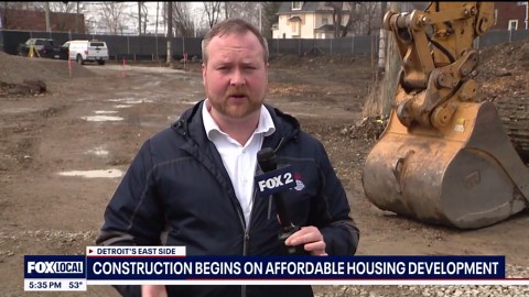 Construction begins on new Detroit affordable housing development