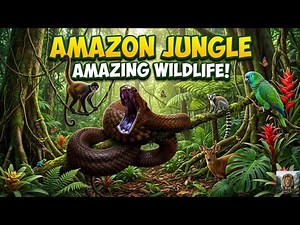 Amazon Rainforest Wildlife: Most Incredible Snakes & Predators!