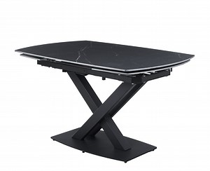 [Hot Item] Stylish 360 Degree Square Rectangular Extendable Marble Dining Table Restaurant Table