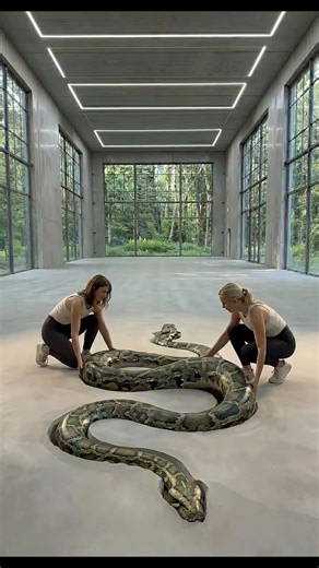 We Buried a Python Under Glass and It Looks Unreal