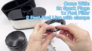 FR691V Oil Change Kit FR730V Tune Up Kit for Kawasaki FR651V FR691V FR730V FS691V Engine Mower 11013-0752 Air Filter 49065-0721 49065-7007 Oil Filter for John Deer-e X300 X320 Maintenance Kit