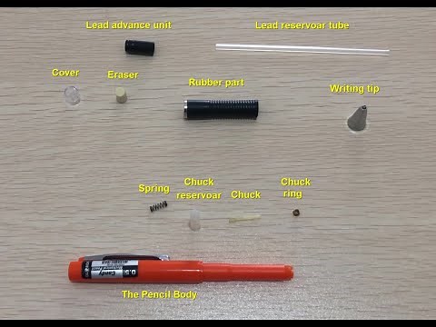 How To Disassemble and Reassemble the Mechanical Pencil