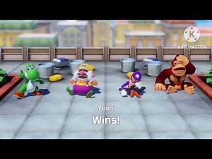 Super mario party - All losing animations