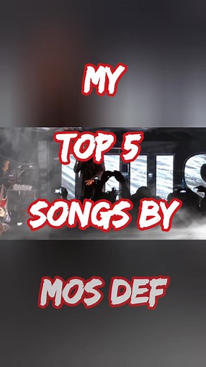 My Top 5 Songs By Mos Def #mosdef #top5 #songs #hiphop #brooklyn