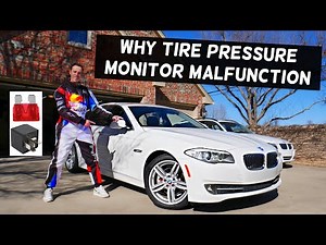 WHY TIRE PRESSURE MONITOR MALFUNCTION BMW F10 F11 528i 535i 520i 530i 550i 518d 520d 525d 530d 535d