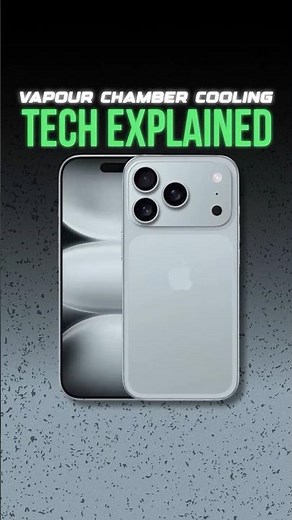 Vapour Chamber Cooling ft iPhone 17 Pro 🤯