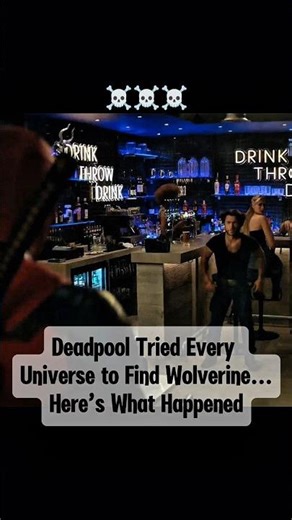 Deadpool Tried Every Universe to Find Wolverine.Here’s What Happened⚔️🔥