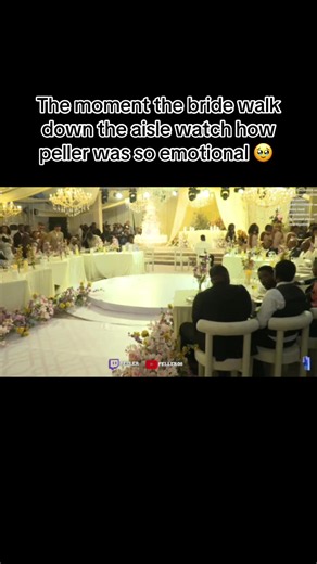 Bride Walking Down the Aisle: Peller’s Emotional Reaction