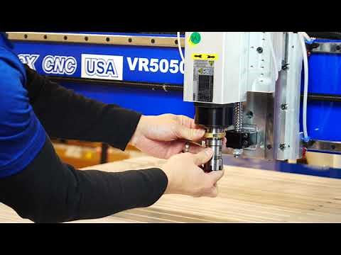 VELOX CNC. How to use the holder HSK Spindle and the HSK tool holder