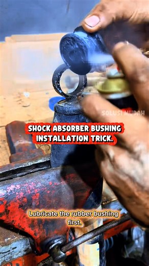 Easy Shock Absorber Bushing Installation Trick | No Extra Effort
