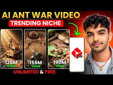How To Create Viral AI Ant War Videos (100% FREE Course) | Ai video kaise banaye | Text to Video