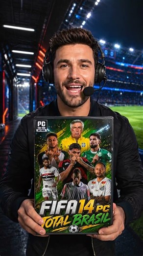 PATCH FIFA TOTAL BRASIL 2026 FIFA 14 PC LANÇAMENTO #futebol #fifa14atualizado #brasileirao