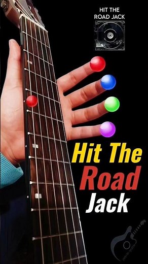 How to Play Hit The Road Jack on Guitar | Simple