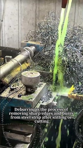 What is the Deburring Process in Steel Strip?