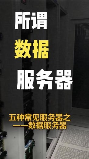 数据服务器是什么？ #数据服务器 #服务器租用托管 #服务器配置 #服务器知识 #科普