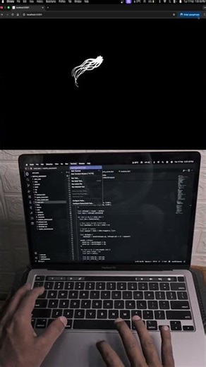 Octopus skeleton | click & touch interaction