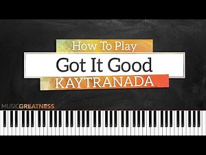 How To Play Got It Good By KAYTRANADA feat Craig David On Piano - Piano Tutorial (Free Tutorial)