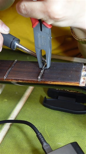 iFixit | Rock on. Watch @tryingtoguitar put the FixHub Soldering Toolkit to work on a Kay bass guitar. | Instagram