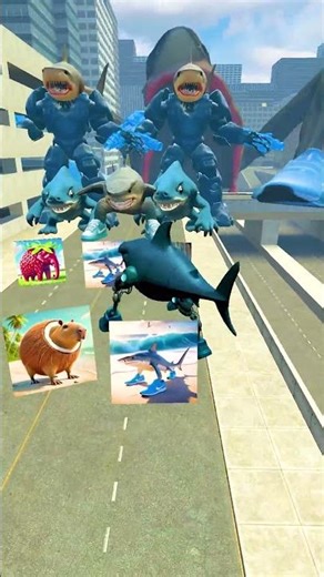 BABY TRALALELO TRALALA EVOLUTION FIGHT VS HUNGRY SPONGEBOB SQUAREPANTS WORM BIG CITY Garry's MOD