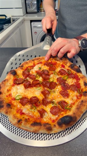 Desert Island Pizza Combo #pepperonipizza #homemadepizza