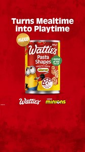 Try NEW Wattie's® Pasta Shapes in Tomato Sauce range and make mealtime fun! 1 serve of veg per can & 4 Health Star Rating. | Wattie’s NZ
