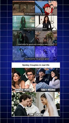 Tragic backstory happy ending Spidey actors: same but in real life#marvel#mcu #avengers #memes