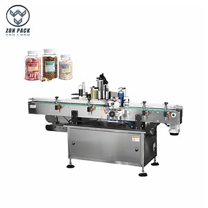 [Hot Item] Auto Round Bottle Salad Dressing Labeling Machine Jar Label Machine