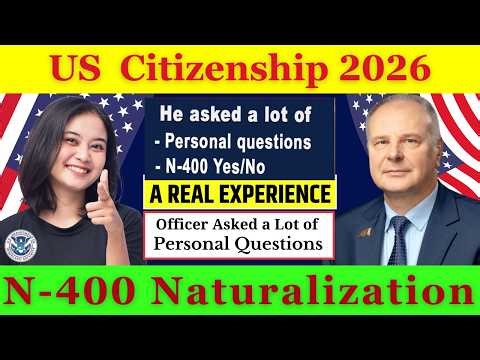 2026, Actual Interview of U.S. citizenship, N-400 Naturalization Interview, Small talk #n400