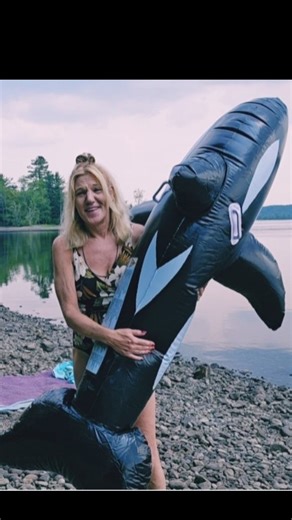 Christy Balloon on Instagram: "Inflatable orca whale, full video public today #inflatable"